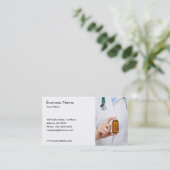Business Card-sjabloon voor dokter Visitekaartje (Staand voorkant)