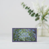 Business Card, "Stained Glass" Visitekaartje (Staand voorkant)