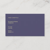 Business Card, "Stained Glass" Visitekaartje (Achterkant)