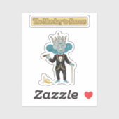 Business Card Sticker (Vel)