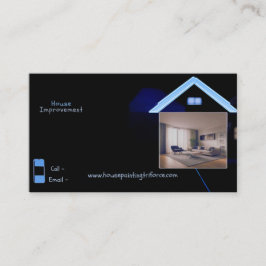 Business Card Template voor schilders/aannemers Visitekaartje