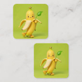 Business Card Vierkante Visitekaartje (Voorkant / Achterkant)