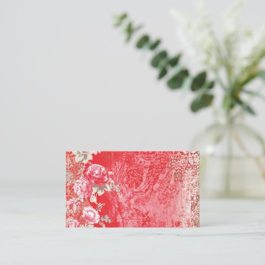 Business Card Visitekaartje (Staand voorkant)