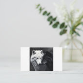 Business card visitekaartje (Staand voorkant)