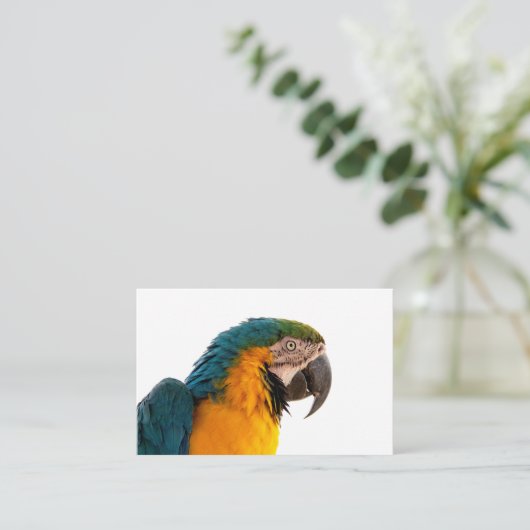 Business Card Visitekaartje (Staand voorkant)