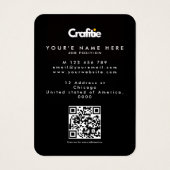 Business card visitekaartje (Achterkant)