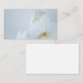 Business Card White Orchids Visitekaartje (Voorkant / Achterkant)
