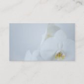 Business Card White Orchids Visitekaartje (Voorkant)