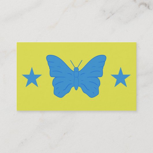 Business Card with Flag of Bady Bassitt, Brazil Visitekaartje (Achterkant)