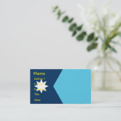 Business Card with Flag of Minnesota Visitekaartje (Staand voorkant)