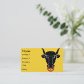 Business Card with Flag of Uri, Switzerland Visitekaartje (Staand voorkant)