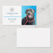 Business Card with painting of flowers Visitekaartje (Voorkant / Achterkant)