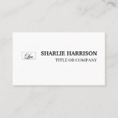 Business Card with QR Code Visitekaartje (Voorkant)