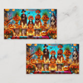 Business cards halloween party  visitekaartje (Voorkant / Achterkant)