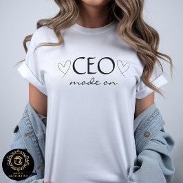 Business Casual Graphic Tee - CEO Mode On T-shirt