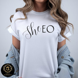 Business Casual Graphic Tee - She CEO T-shirt