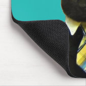 Business Cat Mousepad Meme Muismat (Hoek)