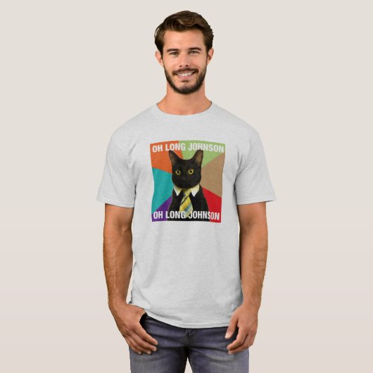 Business Cat - Oh Long Johnson T-shirt (Voorkant volledig)