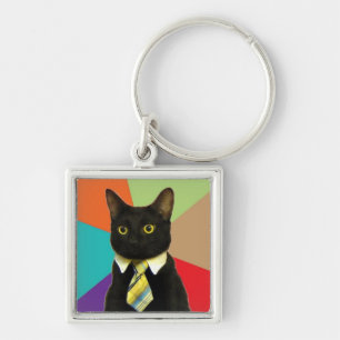 Business Cat sleutelhanger
