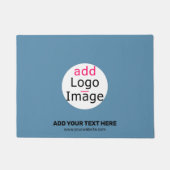 Business Chic Promo  Dusty Blue Deurmat (Voorkant)