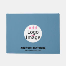 Business Chic Promo  Dusty Blue Deurmat