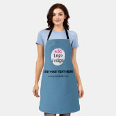 Business Chic Promo Dusty Blue Schort (Gedragen)