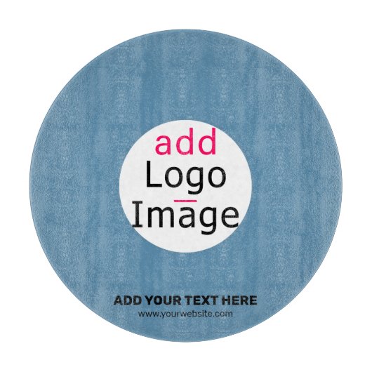 Business Chic Promo  Dusty Blue Snijplank (Voorkant)