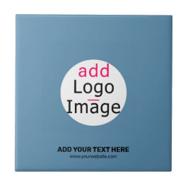 Business Chic Promo  Dusty Blue Tegeltje