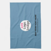 Business Chic Promo  Dusty Blue Theedoek (Verticaal)