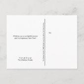 Business Christmas Kaart Prettige feestdagen 2024 (Achterkant)