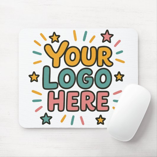 Business, Company, Advertising Your Logo Here Muismat (Met muis)