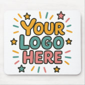 Business, Company, Advertising Your Logo Here Muismat (Voorkant)