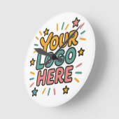 Business, Company, Advertising Your Logo Here Ronde Klok (Hoek)