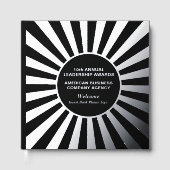 Business Company Awards Silver gepersonaliseerd Gastenboek (Voorkant)