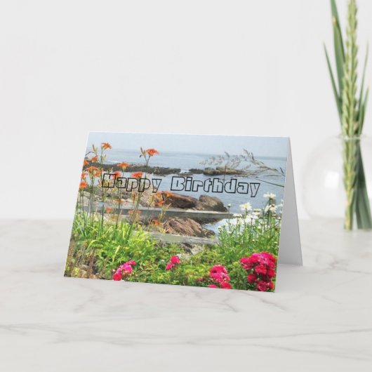 Business Company Birthday Feestdagen Kaart (Voorkant)