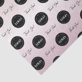 Business Company Custom Logo Hartelijk dank voor R Tissuepapier (Detail)