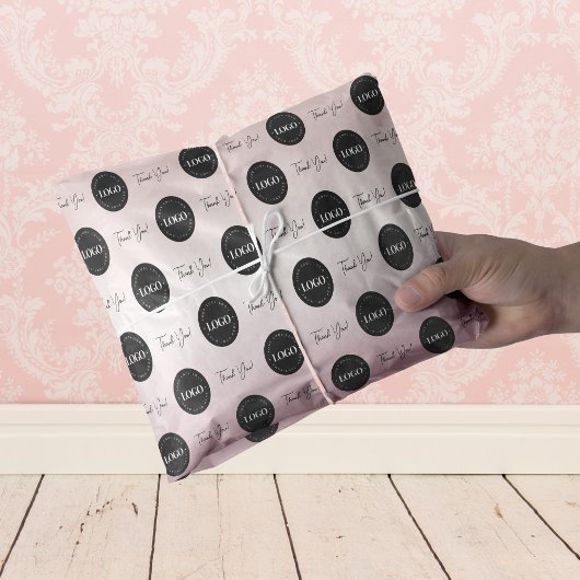 Business Company Custom Logo Hartelijk dank voor R Tissuepapier