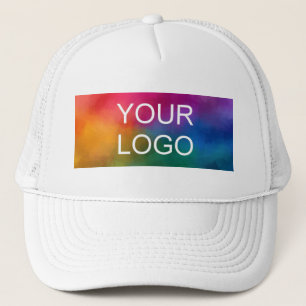 Business Company Logo Hier Sjabloon Elegant White Trucker Pet