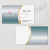Business Consultant modern met logo sjabloon Visitekaartje (Voorkant / Achterkant)