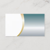 Business Consultant modern met logo sjabloon Visitekaartje (Achterkant)