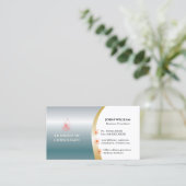 Business Consultant modern met logo sjabloon Visitekaartje (Staand voorkant)