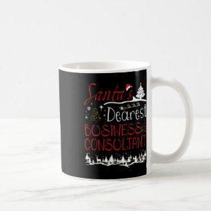 Business Consultant Xmas Job Schattige Kerst Koffiemok
