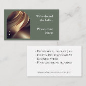 Business Corporate Party uitnodiging (Voorkant / Achterkant)