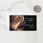 Business Corporate Party uitnodiging (Voorkant / Achterkant in situ)