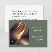 Business Corporate Party uitnodiging (Voorkant / Achterkant)