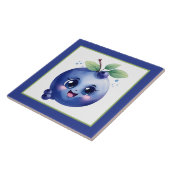 Business Crafting Home Fruit Blueberry Tegeltje (Zijkant)