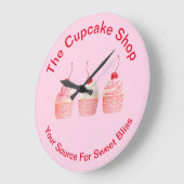 Business Cupcakes Winkelthema Grote Klok (Hoek)