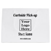 Business Curbside Pick-up op uw Logo Groot Cadeauzakje (Voorkant)