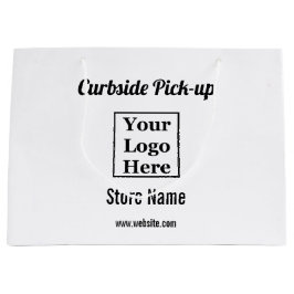 Business Curbside Pick-up op uw Logo Groot Cadeauzakje