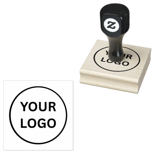 Business Custom Branded Logo Rubber Stamp  Rubberstempel (Gestempeld)